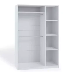 Zestawy Mebli Do Sypialni|Szafy Trzydrzwiowe>GiB Meble Szafa uchylna 135 cm BELLA dąb artisan