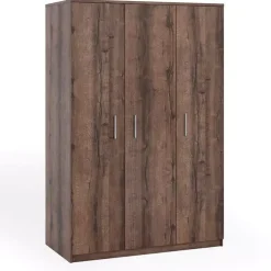 Zestawy Mebli Do Sypialni|Szafy Trzydrzwiowe>GiB Meble Szafa uchylna 135 cm BELLA dąb monastery