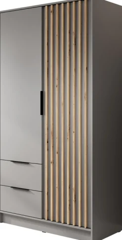 Meble Młodzieżowe|Zestawy Mebli Do Przedpokoju>PIASKI Szafa uchylna 105 cm KELLY