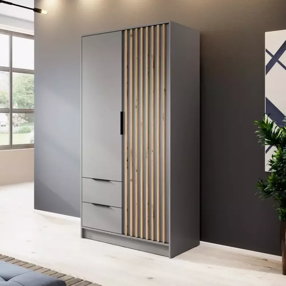 Meble Młodzieżowe|Zestawy Mebli Do Przedpokoju>PIASKI Szafa uchylna 105 cm KELLY