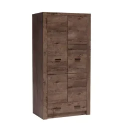 Zestawy Mebli Do Sypialni|Szafy Dwudrzwiowe></noscript>JARSTOL Szafa uchylna z drążkiem na wieszaki INELI