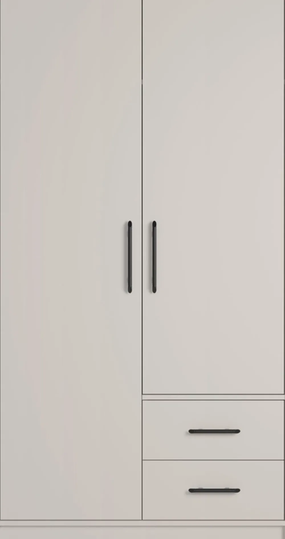 Garderoby|Meble Dla Dzieci>MEBLAR Szafa z drążkiem na wieszaki 100 cm szuflady owa SEVAS kaszmir