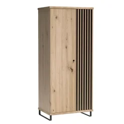 Zestawy Mebli Do Sypialni|Zestawy Mebli Do Salonu>JARSTOL Szafa z drążkiem na wieszaki lamele CALIS