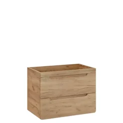 Meble Łazienkowe|Szafki Pod Umywalkę>COMAD Szafka łazienkowa pod umywalkę 80cm AURELIO dąb craft złoty