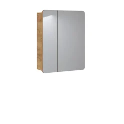 Meble Łazienkowe|Szafki Łazienkowe>COMAD Szafka łazienkowa wisząca z lustrem 60 cm AURELIO