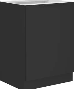 Meble Kuchenne>Lempert Szafka kuchenna dolna 60 cm SELENA cichy domyk czarny