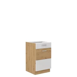 Meble Kuchenne>Lempert Szafka kuchenna dolna Biały 50 cm AGATA
