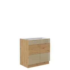 Meble Kuchenne>Lempert Szafka kuchenna dolna Cappucino 80 cm AGATA