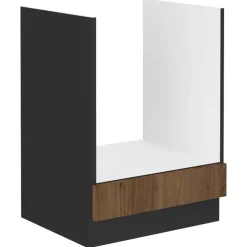 Meble Kuchenne>Lempert Szafka kuchenna pod zabudowę kuchenki 60 cm MARGARET orzech okapi