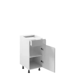 Meble Kuchenne>GAŁA MEBLE Szafka kuchenna stojąca 40 cm biały połysk ACELSIO