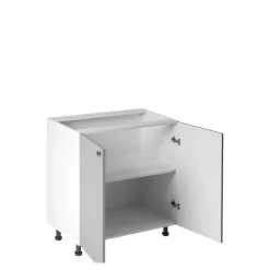 Meble Kuchenne>GAŁA MEBLE Szafka kuchenna stojąca 80 cm szara LATERANI