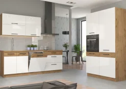 Meble Kuchenne></noscript>Lempert Szafka kuchenna wisząca 80 cm biały połysk VIKI