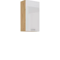 Meble Kuchenne>Lempert Szafka kuchenna wisząca Biały 40 cm AGATA wysokość 90 cm