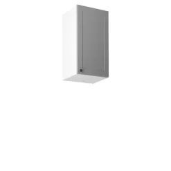 Meble Kuchenne>GAŁA MEBLE Szafka kuchenna wisząca jednodrzwiowa 40 cm szara LATERANI