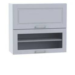 Meble Kuchenne>Stolkar Szafka kuchenna ze szklanym frontem 80 cm NATALIA