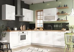 Meble Kuchenne></noscript>Stolkar Szafka kuchenna ze szklanym frontem 80 cm NATALIA