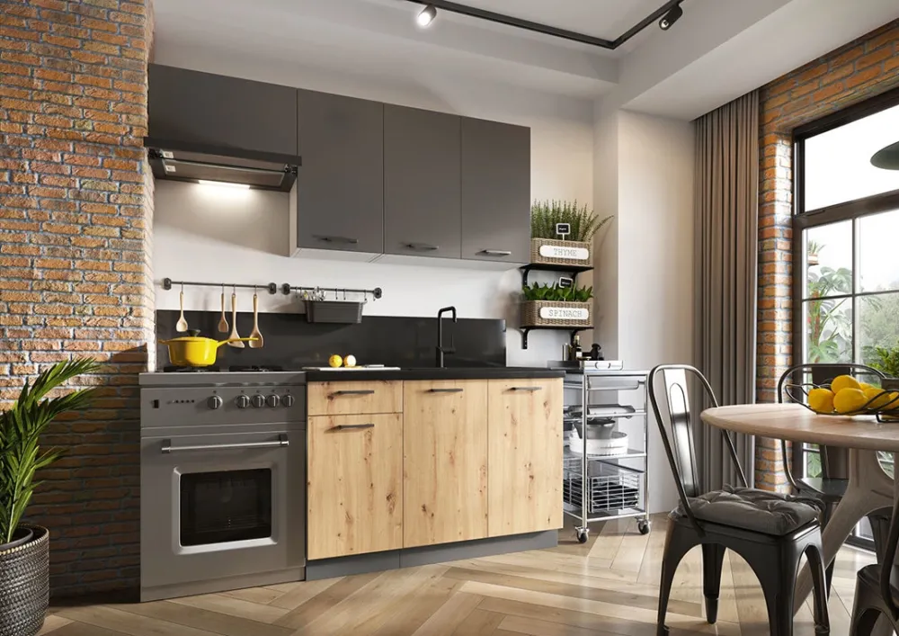 Meble Kuchenne>Stolkar Szafka kuchenna zlewozmywakowa 80 cm CLARA