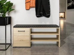 Szafki Na Buty></noscript>ML Meble Szafka na buty 105 cm z siedziskiem do przedpokoju CARO