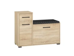 Szafki Na Buty|Zestawy Mebli Do Przedpokoju>ML Meble Szafka na buty do przedpokoju z tapicerowanym siedziskiem CARO