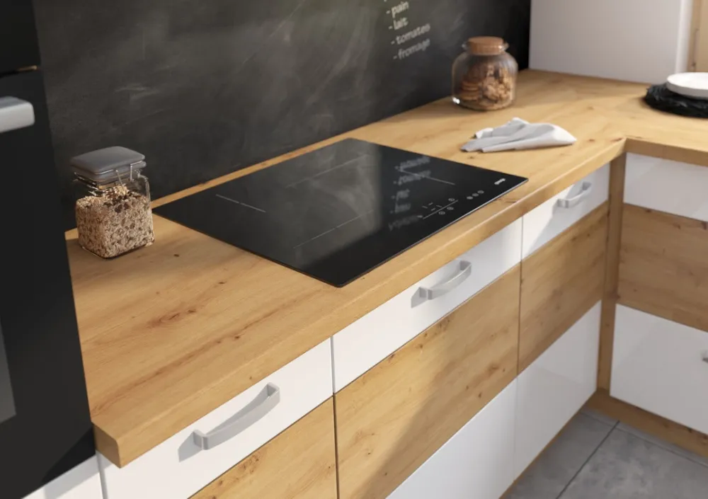 Meble Kuchenne>Lempert Szafka narożna kuchenna stojąca Biały AGATA