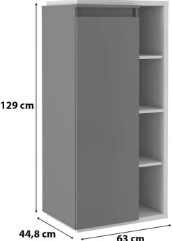 Szafki></noscript>Lempert Szafka niska w stylu nowoczesnym NAPOLI