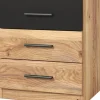 Zestawy Mebli Do Sypialni|Szafki Nocne>Helvetia Szafka nocna 45 cm z szufladami do sypialni BETA