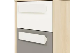 Zestawy Mebli Młodzieżowych|Szafki Nocne></noscript>ML Meble Szafka nocna do pokoju młodzieżowego z szufladami DROP