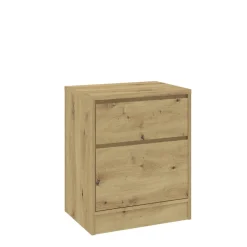 Zestawy Mebli Do Sypialni|Szafki Nocne>INTER MEBLE Szafka nocna do sypialni BALVIO dąb artisan