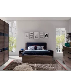 Meble Młodzieżowe|Zestawy Mebli Do Sypialni>GiB Meble Szafka nocna do sypialni dąb monastery DENIS