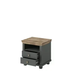 Zestawy Mebli Do Sypialni|Szafki Nocne></noscript>Helvetia Szafka nocna do sypialni IVORIA zielony
