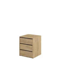 Meble Młodzieżowe|Zestawy Mebli Do Sypialni>lenart. Szafka nocna do sypialni z szufladami IDEA dąb shetland