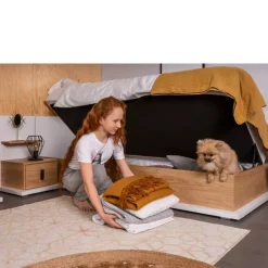 Zestawy Mebli Dziecięcych></noscript>lenart. Szafka nocna dziecięca 43 cm szuflada półka SIMI