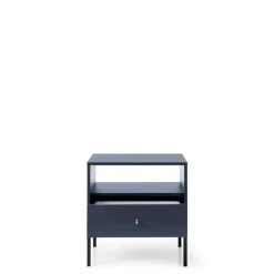 Szafki Nocne>PIASKI Szafka nocna granatowa MONTI granatowy
