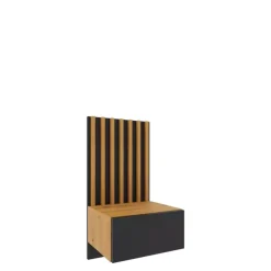 Meble Młodzieżowe|Zestawy Mebli Do Sypialni>Meblohand Szafka nocna z lamelami NELGARI