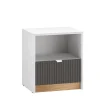 Zestawy Mebli Młodzieżowych>ML Meble Szafka nocna z szufladą do pokoju młodzieżowego 43 cm TORINO