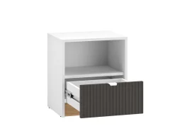 Zestawy Mebli Młodzieżowych>ML Meble Szafka nocna z szufladą do pokoju młodzieżowego 43 cm TORINO