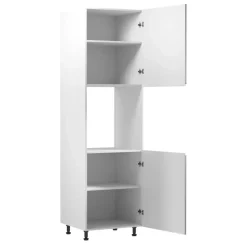 Meble Kuchenne>GAŁA MEBLE Szafka pod piekarnik szary połysk ACELSIO