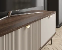 Szafki Rtv></noscript>JUREK Szafka pod telewizor do nowoczesnego salonu 160 cm MIREL