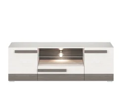 Zestawy Mebli Młodzieżowych|Szafki Rtv></noscript>ML Meble Szafka pod telewizor RTV 165 cm BLANCO sosna śnieżna