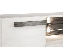 Zestawy Mebli Młodzieżowych|Szafki Rtv></noscript>ML Meble Szafka pod telewizor RTV 165 cm BLANCO sosna śnieżna