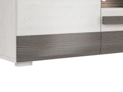 Zestawy Mebli Młodzieżowych|Szafki Rtv></noscript>ML Meble Szafka pod telewizor RTV 165 cm BLANCO sosna śnieżna