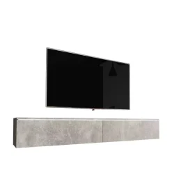 Szafki Rtv>BRATEX Szafka pod tv beton 180 cm BROMI beton jasny