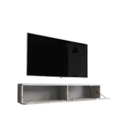 Szafki Rtv>BRATEX Szafka pod tv beton BROMI beton jasny