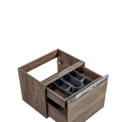 Meble Łazienkowe|Szafki Pod Umywalkę></noscript>COMAD Szafka pod umywalkę nablatową SANTELI dąb vintage