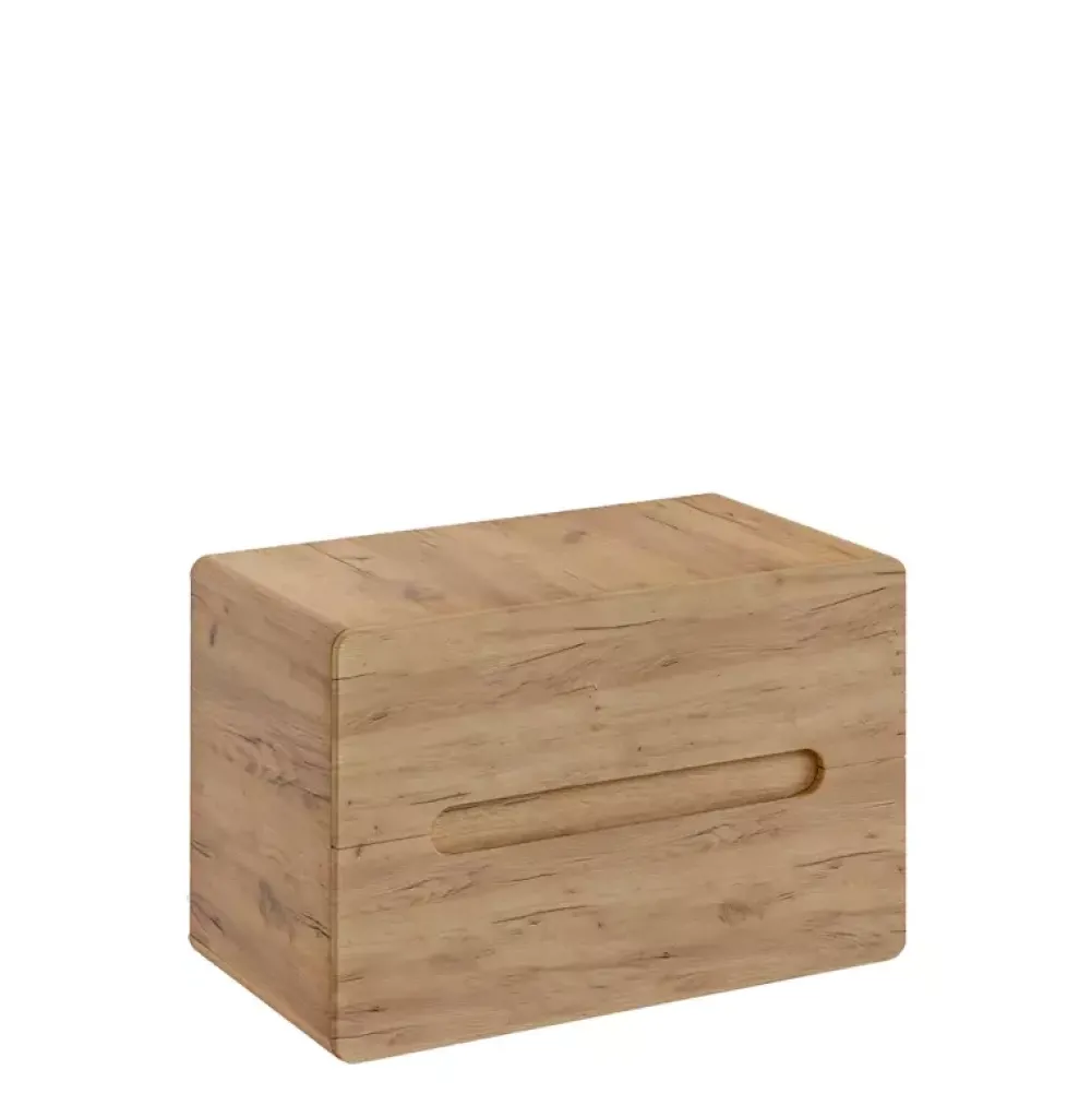 Meble Łazienkowe|Szafki Pod Umywalkę>COMAD Szafka pod umywalkę nablatową 80 cm AURELIO dąb craft złoty