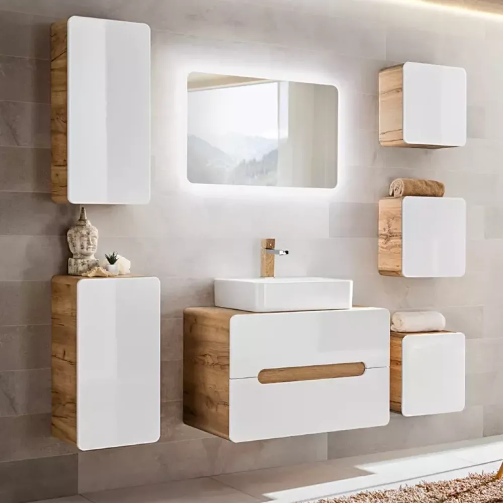 Meble Łazienkowe|Szafki Pod Umywalkę>COMAD Szafka pod umywalkę nablatową 80 cm AURELIO