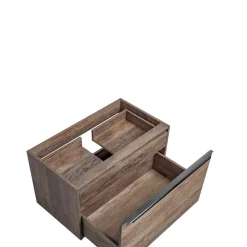 Meble Łazienkowe|Szafki Pod Umywalkę></noscript>COMAD Szafka pod umywalkę nablatową 80 cm SANTELI dąb vintage