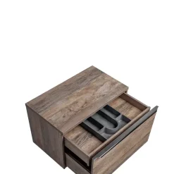 Meble Łazienkowe|Szafki Pod Umywalkę></noscript>COMAD Szafka pod umywalkę nablatową 80 cm SANTELI dąb vintage