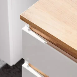 Meble Łazienkowe|Szafki Łazienkowe></noscript>COMAD Szafka pod umywalkę nablatową biała PELACCI