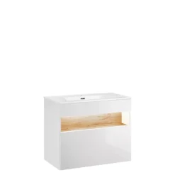 Meble Łazienkowe|Szafki Pod Umywalkę>COMAD Szafka pod umywalkę wpuszczaną 80 cm BELASSO